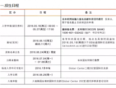 国民大学2016年9月大学院招生简章